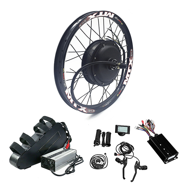 48V 2000W Electric Bike Motor Kit with 24Ah Lithium Battery